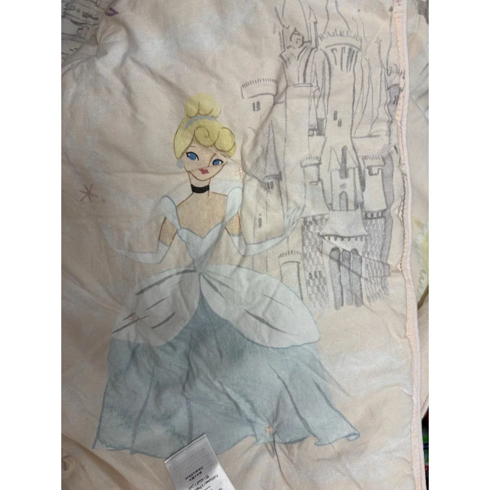 Pottery Barn Teen Girls Full / Queen DISNEY PRINCESS Comforter